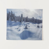 Snowyの景色 タペストリー (正面(横))