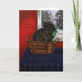 Snowyの暖かいクリスマス シーズンカード