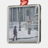 Snowyの朝のセントポールのカテドラル2009年 メタルオーナメント (左)