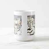 Snowyの村のクリスマスのマグ コーヒーマグカップ (中央)