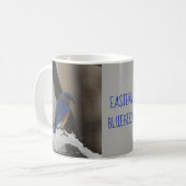 Snowyの東のブルーバードのマグ コーヒーマグカップ (正面左)