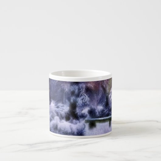 Snowyの森林冬の不思議の国 エスプレッソカップ (正面)