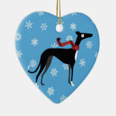 Snowyの猟犬 セラミックオーナメント (右)