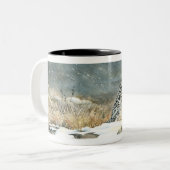 Snowyの猶予 ツートーンマグカップ (正面左)