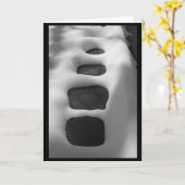 Snowyの細道(ブランク) カード (黄色い花)