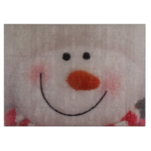 Snowyの雪だるま カッティングボード (正面)