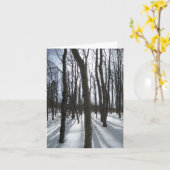 Snowyの《植物》アスペンのメッセージカード カード (黄色い花)