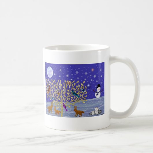 SnowyのSnowy夜マグ コーヒーマグカップ (右)