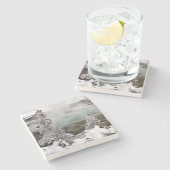 Snowyイエローストーン ストーンコースター (横)