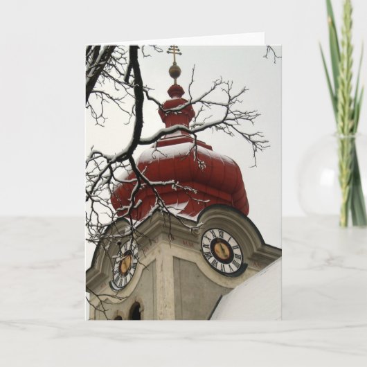 Snowyザルツブルクの空白のなカード シーズンカード (正面)