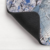 "Snowyフクロウ"のマウスパッド マウスパッド (コーナー)