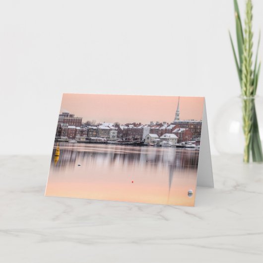 SnowyポーツマスのNHの水辺地帯 シーズンカード (正面)