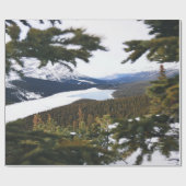 Snowy山 ラッピングペーパー (フラット)