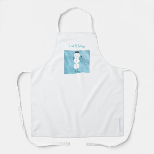 Snowy Apron エプロン (正面)
