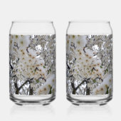 Snowy Blossom Drinkware Set ガラス缶 (正面)