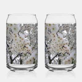 Snowy Blossom Drinkware Set ガラス缶