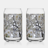Snowy Blossom Drinkware Set ガラス缶 (左)
