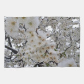 Snowy Blossom Kitchen Towel キッチンタオル (横)