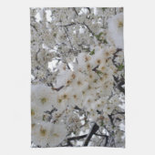 Snowy Blossom Kitchen Towel キッチンタオル (縦)
