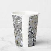 Snowy Blossom Paper Cup 紙コップ (左)