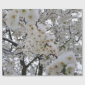 Snowy Blossom Wrapping Paper ラッピングペーパー (フラット)