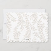 Snowy Branchesコレクション シーズンカード (裏面)