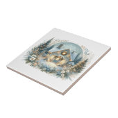 Snowy Cottage Glow Scene タイル (側面)