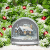 Snowy Cottage Winter Scenenery Vintage Cozy  (クリスマス)