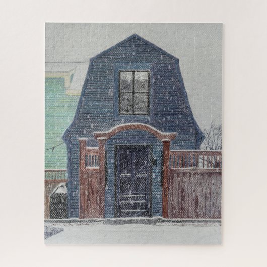 Snowy Day ジグソーパズル (縦)