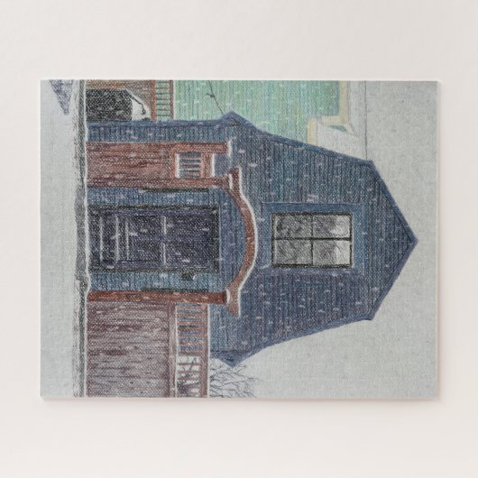 Snowy Day  ジグソーパズル (横)