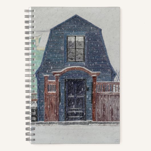 Snowy Day ノートブック (正面)