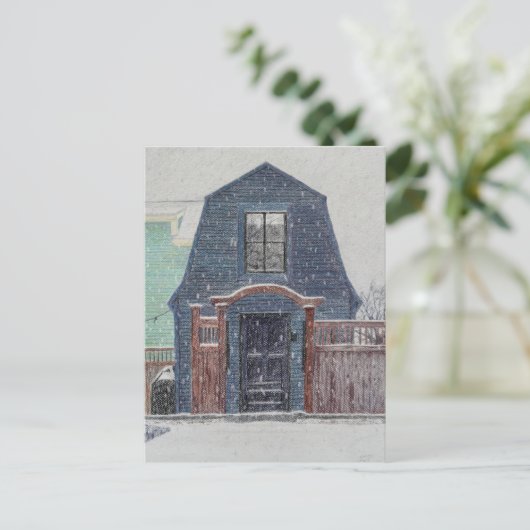 Snowy Day ポストカード (スタンド正面)