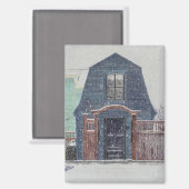 Snowy Day マグネット (正面/裏面)