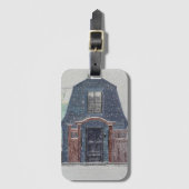 Snowy Day ラゲッジタグ (正面縦)