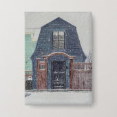 Snowy Day 缶バッジ (正面)