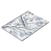 Snowy Environments Camouflage  ノートブック (左側)