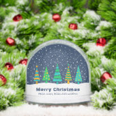Snowy Fir Trees Snow Globe (クリスマス)