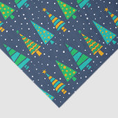 Snowy Fir Trees Tissue Paper 薄葉紙 (詳細)