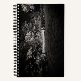 Snowy Forest at Night ノートブック