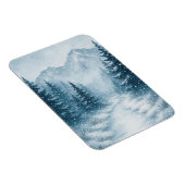 Snowy Forest Christmas Magnetic マグネット (右側)