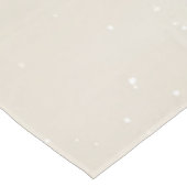 Snowy Forest Winter Woodland Christmas Bunny Bird  テーブルクロス (アングル)