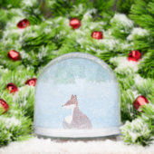 Snowy Fox Winter Wonderland Snow Globe (クリスマス)