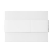 Snowy Greenery 招待状ベリーバンド (裏面例)