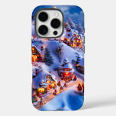 Snowy Hills Whimsical Christmas Village Case-Mate iPhoneケース (裏面)