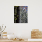 Snowy Mist in the Forest ポスター (キッチン)