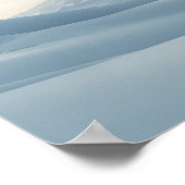 Snowy Mountain Calm ポスター (角)