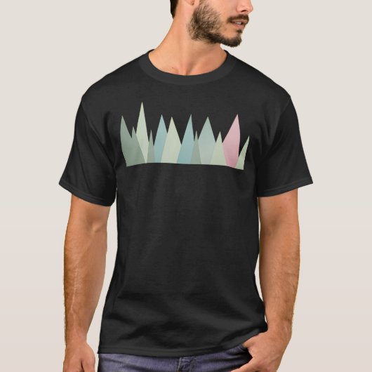 Snowy Mountains Active Tシャツ (正面)