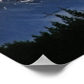 Snowy Mountains : Lake Tekapo : New Zealand Poster ポスター (角)