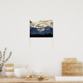 Snowy Mountains : Lake Tekapo : New Zealand Poster ポスター (キッチン)