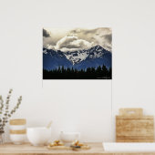 Snowy Mountains : Lake Tekapo : New Zealand Poster ポスター (キッチン)